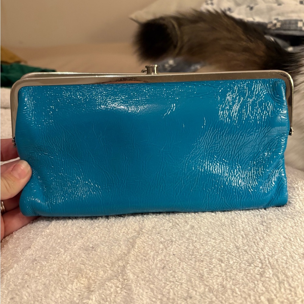Hobo International Patent Leather Lauren Clutch